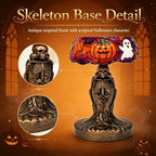 Handcrafted Halloween Painted Lamp - Image 3