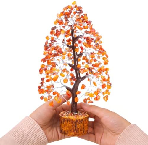 Crocon® Carnelian Crystals Tree, Birthday Gifts for Women, House Warming - Image 4