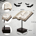 Halloween Indoor Resin Book Decorations Witch Antique Spellbook Centerpiece - Image 2