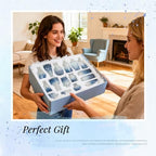 Der Rose 32pcs Blue Bud Vases in Bulk Small Vases for Home Office Decor - Image 2