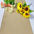2 Pack 12 inch x 10 Yards Burlap Table Runners, Burlap Roll,Natural Rustic Jute Table Runner Bulk for Western Wedding Table Decorations,Farmhouse Style Party,Kitchen Coffee Table Decor Cover - Image 6