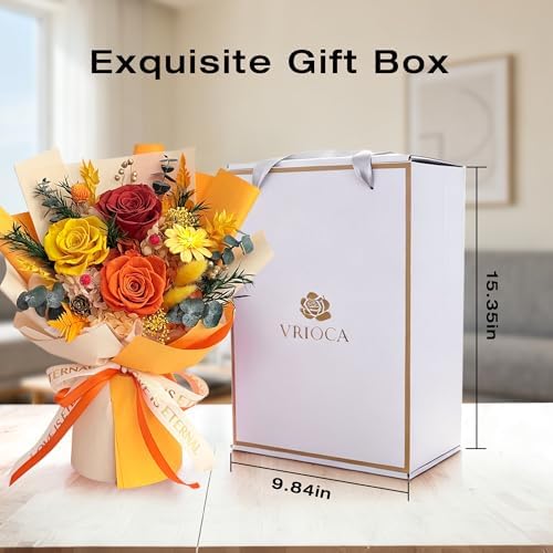 Vrioca Flowers for Delivery, Preserved Flowers Bouquets, Birthday Gifts for Women Mom - Image 7