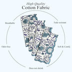 CPC Indigo Blue Block Print Cotton Embroidery Napkin 18x18 (Pack of 4) - Image 5