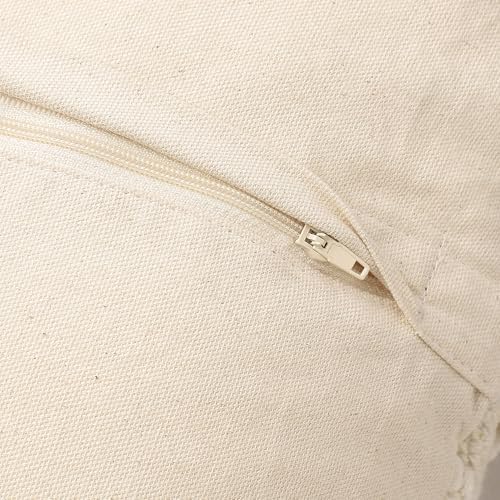 · REDEARTH · Textured Handwoven Throw Pillow Cases - Scandi Chic Natural - Image 7