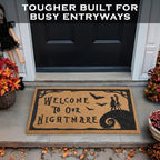Nightmare Christmas Door Mat 30x17 Inch, Jack Door Mat, Coir Welcome Mat - Image 4