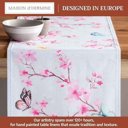 Maison d' Hermine Table Runner 100% Cotton 14.50" x 108" (Double Layer) - Image 2
