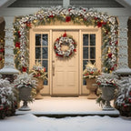 2 Pcs 6 ft Christmas Ball Ornament Garland, Champagne Gold - Image 6