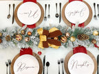 Christmas Garland for Front Door, 6 Foot Artificial Unlit Winter Garland with Pine Cones, Berry Clusters, Bronze Ball Ornaments and Ribbons for Thanksgiving Holiday Christmas Decoration - Image 5