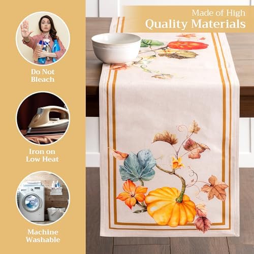 Maison d' Hermine Table Runner 100% Cotton 14.50" x 108" (Double Layer) - Image 3