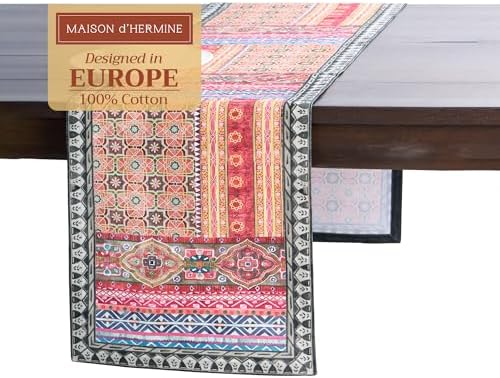 Maison d' Hermine Table Runner 100% Cotton 14.50" x 108" (Single Layer) by MaisondHermine