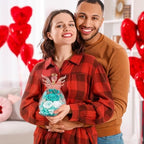 FIACO Gifts for Women Birthday Preserved Rose Forever Flower in Glass Angel Figurines Fresh Flowers for Delivery Prime for Mom Real Roses for Grandma Sister Wife Her from Daughter - Image 5