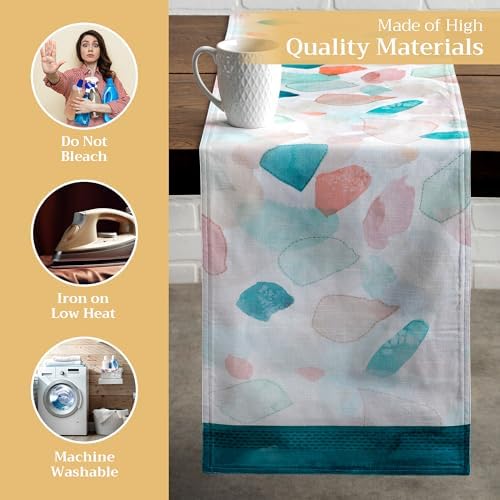 Maison d' Hermine Table Runner 100% Cotton 14.50" x 72" (Double Layer) - Image 3