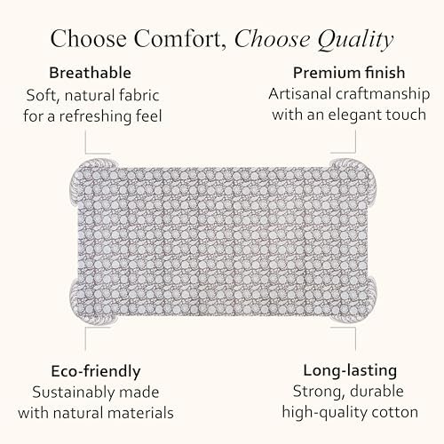 CPC Rustic Brown Block Print 100% Cotton Rectangle Tablecloth 54x54 Inch - Image 6