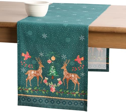 Maison d' Hermine Table Runner 100% Cotton 14.50" x 108" (Single Layer) by MaisondHermine