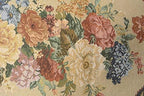 DaDa Bedding 3-Pieces Vintage Tapestry Table Runner Set - Botanical Floral Breath of Springs Woven Lovely Garden with Golden Tassels - Romantic Dining Night Place Mat for Two - Image 4