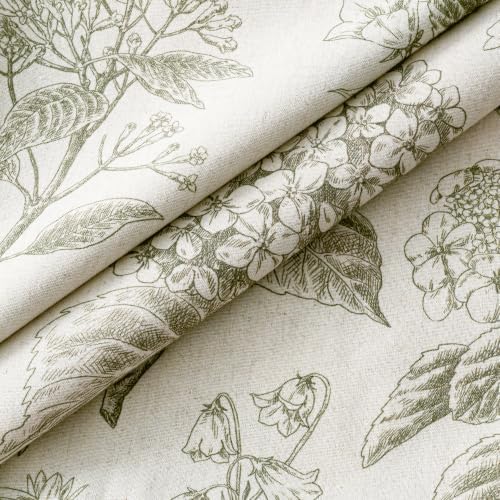 Set of 2 Decorative Floral Pillow Covers 20x20 Inch Light Green - Image 2