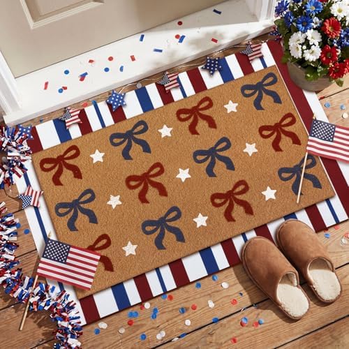 Tinideya 2 23.6 X 35.4 Inches Bow Red Blue White - Image 6