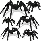 Halloween Spider Decorations 6 Pack: Giant Spider Outdoor Decoration by Boogem