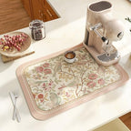 patdrea Designer Vintage French PVC Placemats Set of 6,12"x17"-Kulom A - Image 2