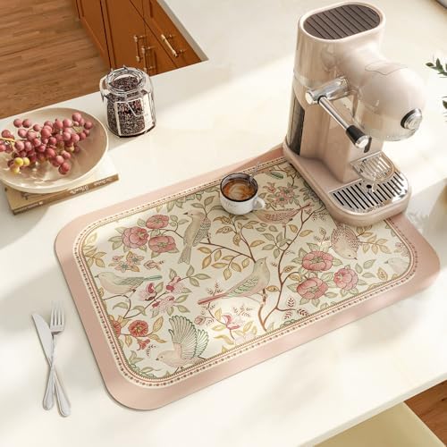 patdrea Designer Vintage French PVC Placemats Set of 6,12"x17"-Kulom A - Image 2
