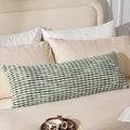 AmHoo Boho Chenille Pillow Cover Decorative Tufted Pillowcase for Couch Bed Sofa Bedroom Living Room Modern 14 x 36-Inch Sage Green by AmHootextile