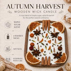 Maple Sugar Scented Wooden Dough Bowl Candle, 6 Wood Wicks, Fall Decor, Thanksgiving Centerpiece - Image 4