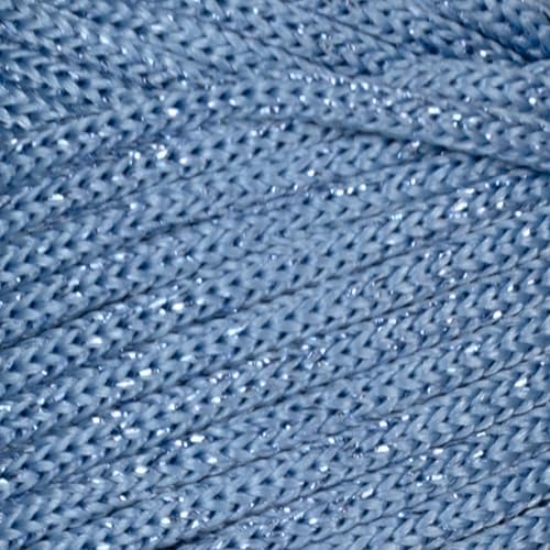 Makromecity Sparkle 2 Skeins of Polypropylene Macrame Cord 3mm x 131 Yards (394 feet) Premium Polyester Macrame Cord for Macrame Art & Crafts for Wall Hangings, Bags, Underplate, Rug - Image 2