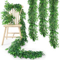 Suncalla 4 Pcs 10 Feet Italian Ruscus Greenery Garland Willow Vines Twigs by Unknown