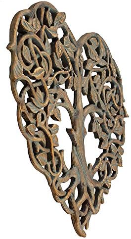 Old River Outdoors Tree of Life/Heart Wall Plaque 12" Decorative Art Sculpture - I Love You Decor - Image 2