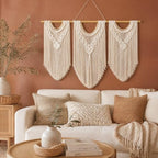 SunsprieJoy Boho Wall Decor Wall Art, Large Macrame Wall Hanging,Tapestry - Image 2