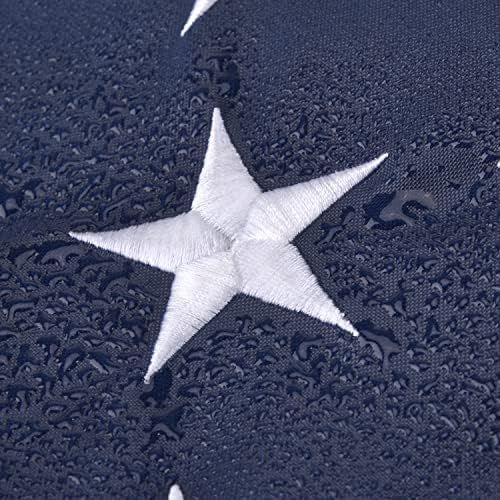 American Flag 5x8 FT, US Flag USA High Wind with Embroidered Stars, Sewn Stripes, Brass Grommets, Durable USA Flag Outdoor Outside - Image 4
