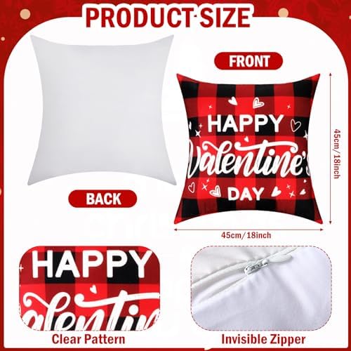 Mindsoft 20 Pcs Holiday Pillow Covers 18 x 18 Easter Pillow Cover Spring Summer 250th Anniversary Pillowcase Decorative Seasonal Cushion Case for Farmhouse Home Sofa(Color Stripes) - Image 3