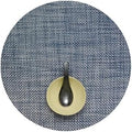Chilewich Basketweave Placemats, Woven Round Placemats Set of 4 by Chilewich