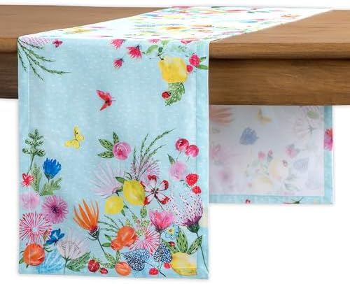 Maison d' Hermine Table Runner 100% Cotton 14.50" x 108" (Single Layer) by MaisondHermine