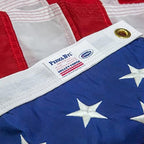 American Flag - 100% Made in The USA - 5' x 8' ft - Koralex II 2-Ply Polyester - Sturdy, Durable and Patriotic - Great for Gardens, Homes, Patios and Cars – by Valley Forge Flag - Image 3