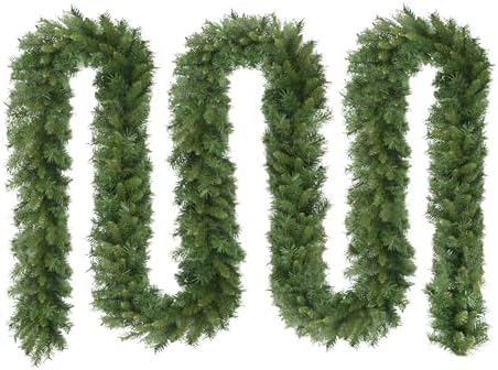 Puleo International 20 ft. x 10 in. Round Valley Pine Artificial Garland by PuleoInternational