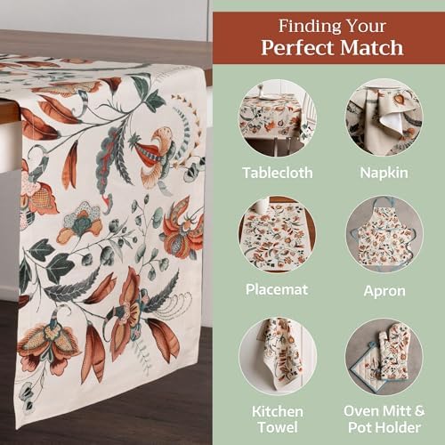 Maison d' Hermine Table Runner 100% Cotton 14.50" x 108" (Single Layer) - Image 5