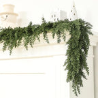 Jutom 1 Pcs 6 ft Artificial Cedar Garland for Christmas - Image 5