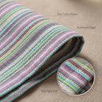 Urban Villa Cloth Napkins Cotton 20x20 (Set of 12) Multi Blue - Image 5