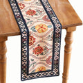 bilin gaier Designer Vintage Linen Table Runner,87"x12"-Lanae by bilingaier