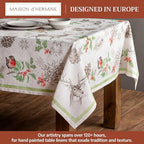Maison d' Hermine Table Cloth Rectangle Table Reusable 100% Cotton 70"x90" - Image 2