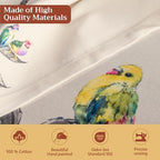 Maison d' Hermine Cloth Napkins Set of 4 Reusable 100% Cotton (20" x 20") - Image 3
