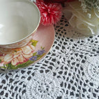 USTIDE White Cotton Crochet Table Runner Handmade Lace Table Doily Vintage Dresser Scarf for Farmhouse Kitchen Wedding Decor 15 Inch X70 Inch - Image 5