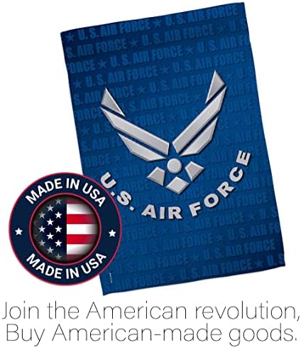 US Air Force House Flag - Set Armed Forces USAF United State American Military Veteran Retire Official - Decoration Banner Small Garden Yard Gift Double-Sided Imported 28 X 40 - Image 5