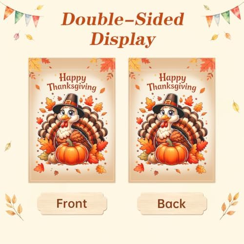 EdenseeLake Seasonal Garden Flags 12x18 Inch, Double Sided Flags Set of 12 - Image 3