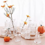 Arme Glass Bud Vase Set of 32 Pcs，Small Glass Vases for Flowers，Clear Bud Vases in Bulk，Vintage Vases for Centerpieces，Small Glass Bud Vase for Rustic Wedding Decorations，Home Table Flower Décor - Image 6