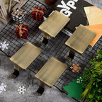4 Pcs Christmas Stocking Holder for Mantel Fireplace Metal Stocking Hangers Hanging Hooks Heavy Duty Weighted Stocking Holder Bases for Xmas Shelf Fireplace Stair Decor (4, Bronze) - Image 7