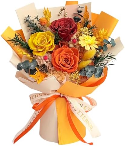 Vrioca Flowers for Delivery, Preserved Flowers Bouquets, Birthday Gifts for Women Mom by VRIOCA