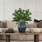 Briful Artificial Magnolia Leaves Stems 3PCS 29.1" Faux Magnolia Branches Fake Greenery Stems for Tall Vase Floral Arrangement Wedding Bouquet Centerpiece Rustic Home Decoration - Image 5