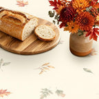 Rectangle Fall Tablecloth 60x120 Inch, Thanksgiving Autumn Harves Pumpkin Flower Table Cloth, Waterproof Wrinkle Resistant Table Cover for Fall Decorations Decor - Image 5
